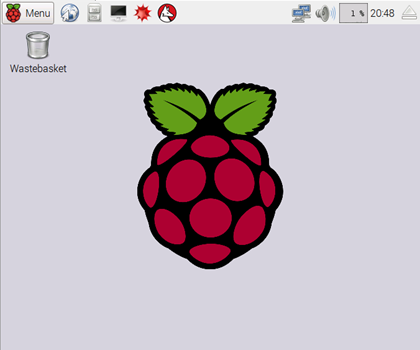 Рабочий стол Raspbian