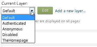 Список слоёв